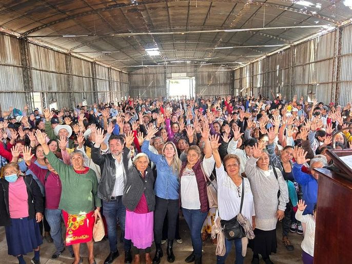 Asambleas multitudinarias en favor de Sheinbaum