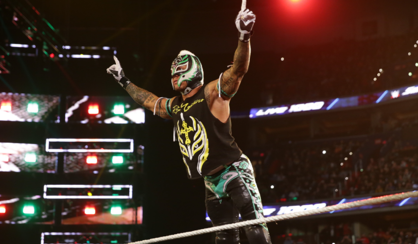 rey mysterio en el ring