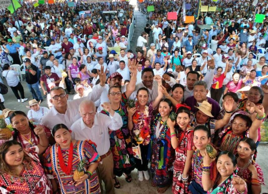 Tuxtepec Oaxaca, Sheinbaum