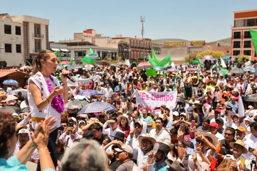 Sheinbaum en Pachuca