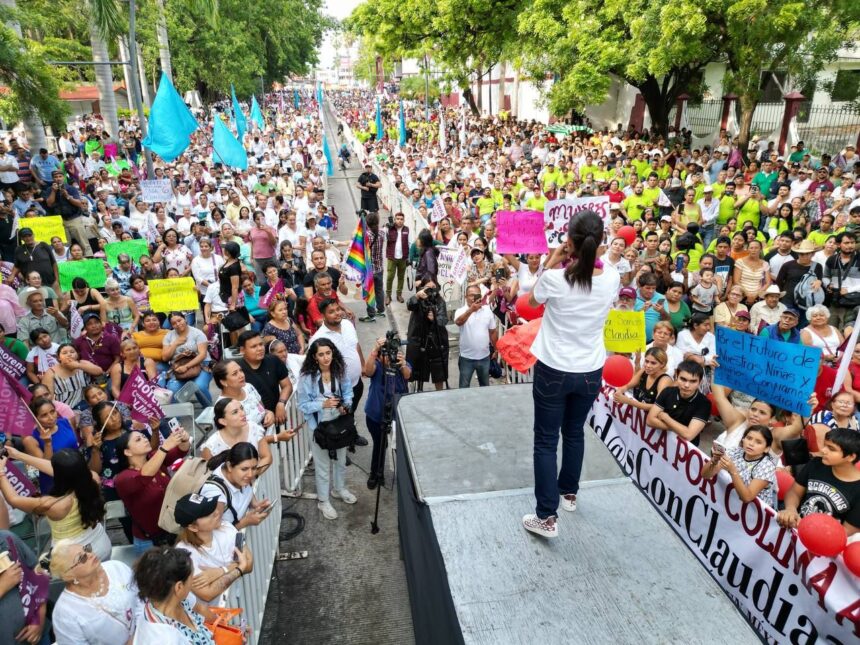 Sheinbaum va por la defensa de la 4T