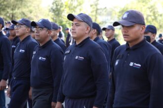 Carrera con cadetes de la Academia de Policía