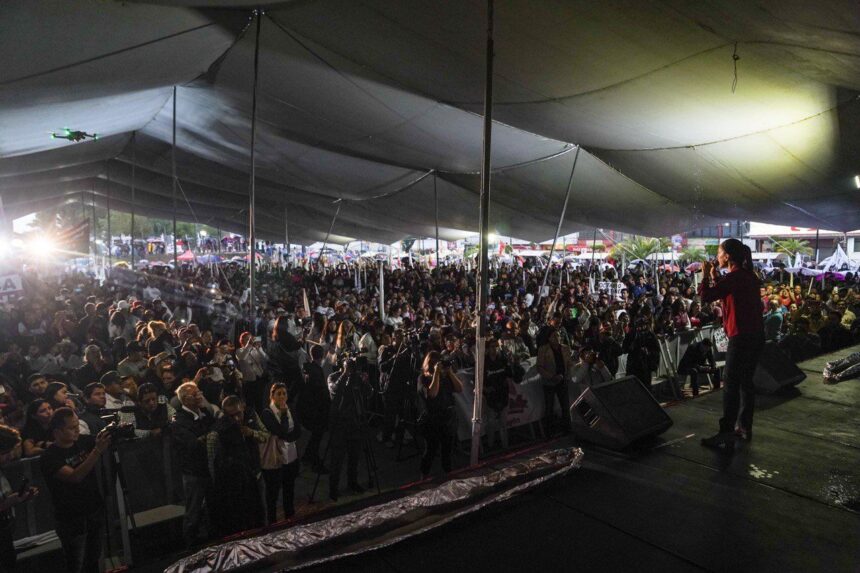 Claudia Sheinbaum en Ecatepec