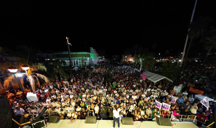 Sheinbaum en Navojoa, Sonora