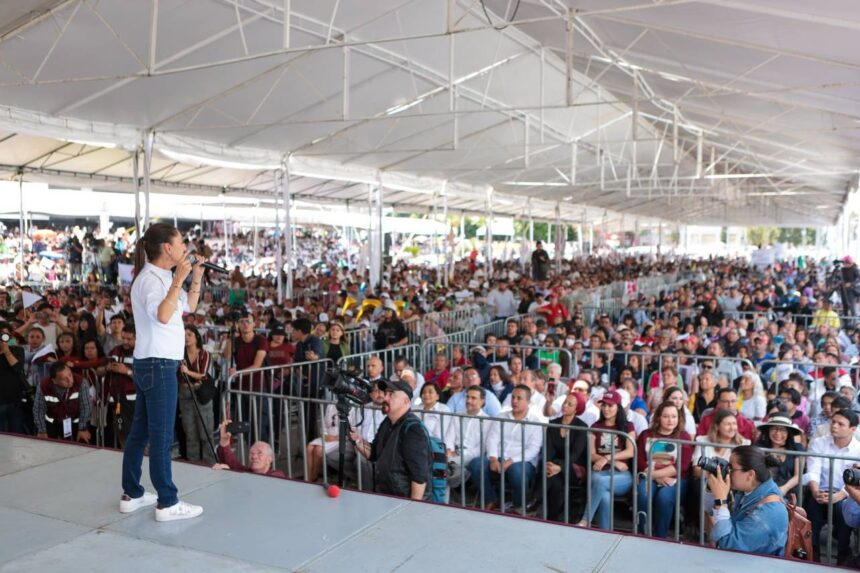 Sheinbaum en Alcaldía Gustavo A. Madero