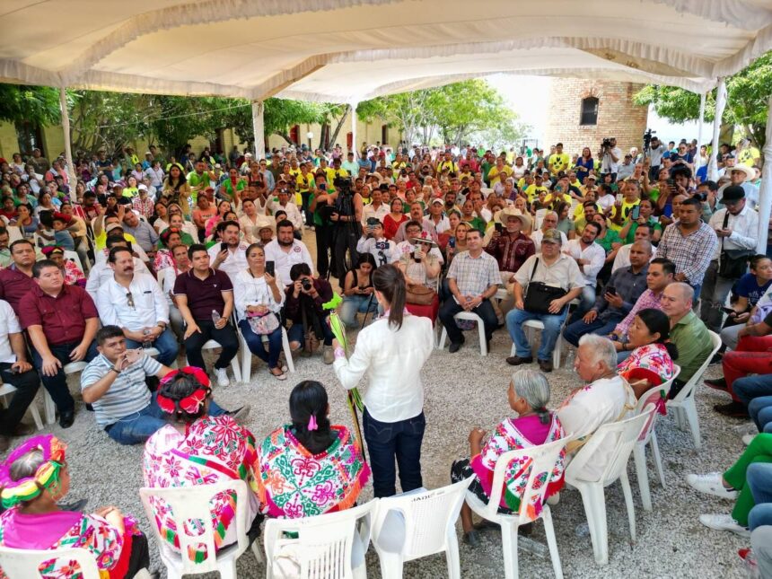 Sheinbaum en Ébano, San Luis Potosí