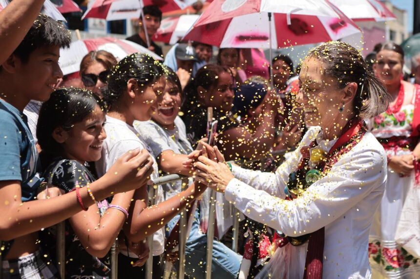 Sheinbaum en Zamora, Michoacán