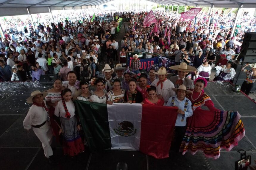 Sheinbaum desde Jalisco culmina recorridos en la zona occidente de México