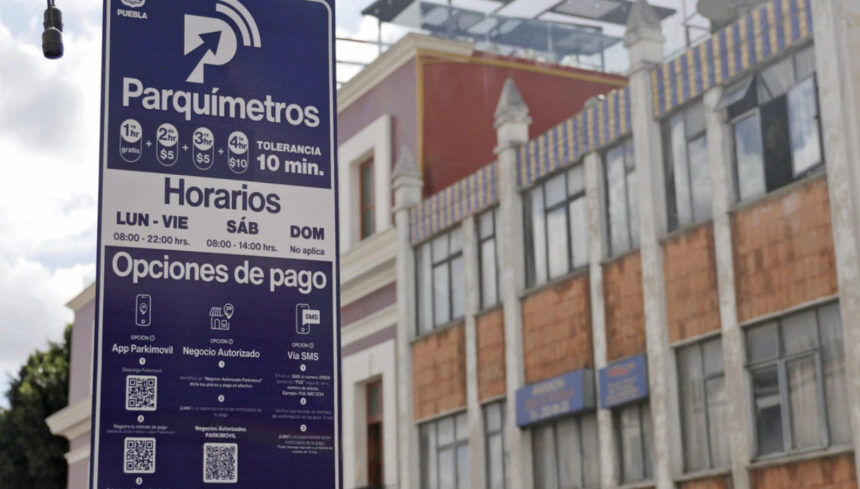 Parquímetros Puebla