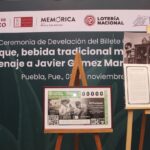 Billete de Lotería en homenaje a Javier Gómez Marín