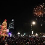Encendido del Árbol en Puebla capital
