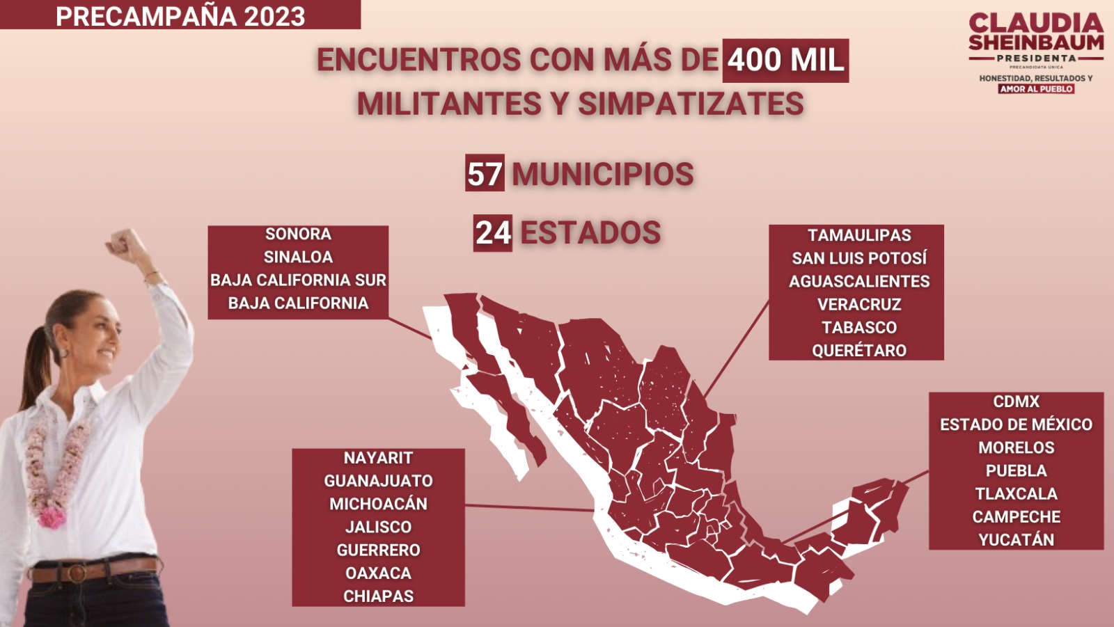 Claudia Sheinbaum termina el año con éxito - Revista 360 Grados