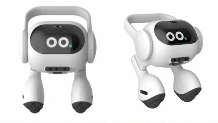 Perro robot de LG presentado en el CES 2024