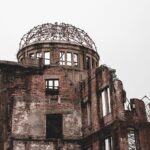 El Monumento es la única estructura que quedó en pie cerca del hipocentro de la bomba, que marcó el primer uso de un arma atómica en una guerra.