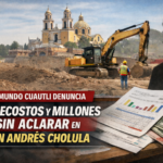 Raymundo Cuautli denuncia presunta corrupción en San Andrés Cholula