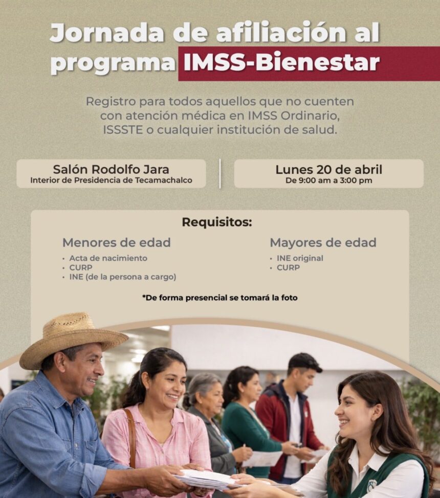 IMSS-Bienestar en Tecamachalco
