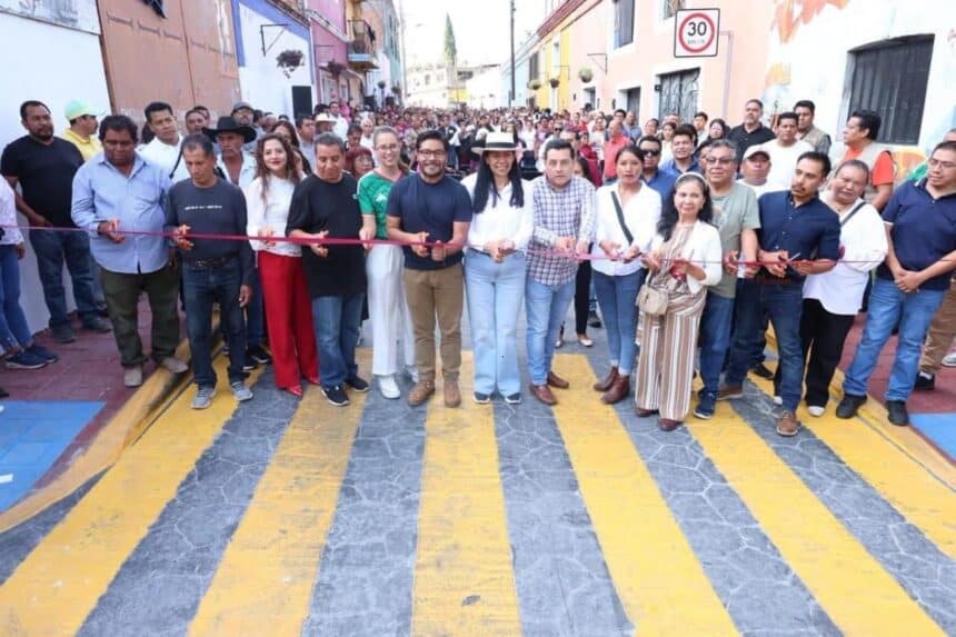 Ariadna Ayala rehabilitación de calle