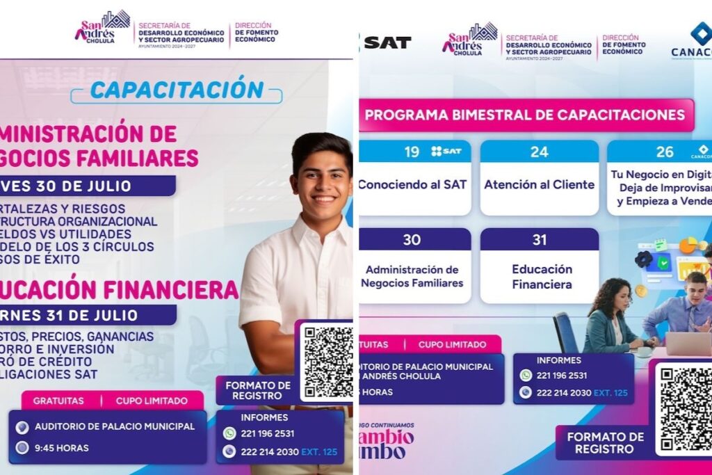 Capacitación emprendedores