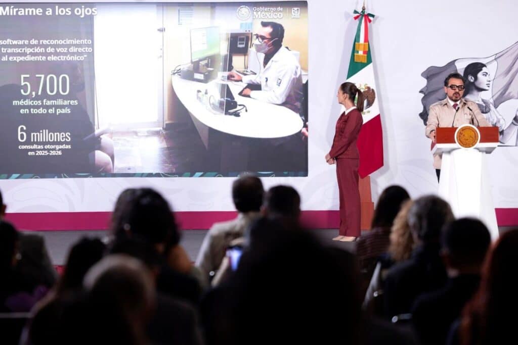 claudia sheinbaum mañanera salud