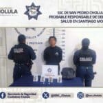 Detenido delitos contra la salud San Pedro Cholula