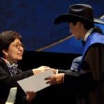Lilia Cedillo graduación Prepa Calderón