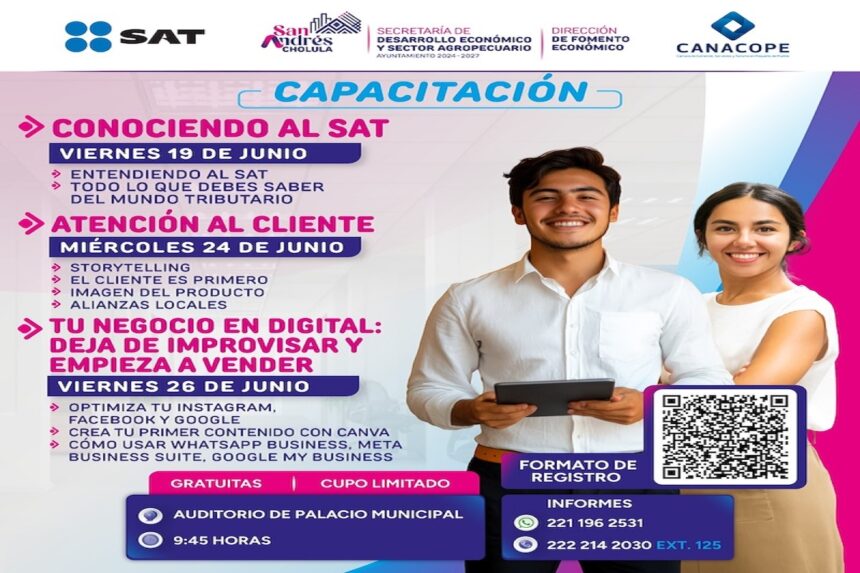 San Andrés Cholula capacitación