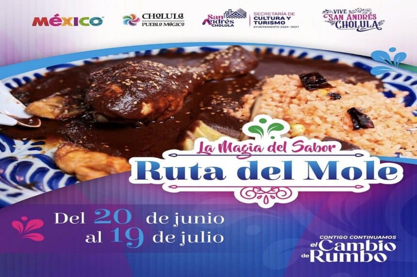 San Andrés Cholula Ruta del Mole