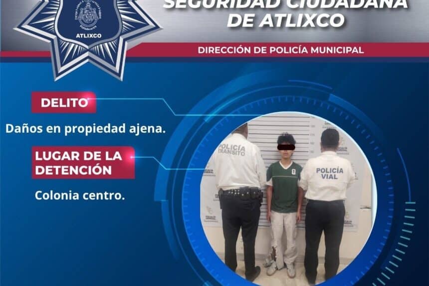 SSC detención motociclista