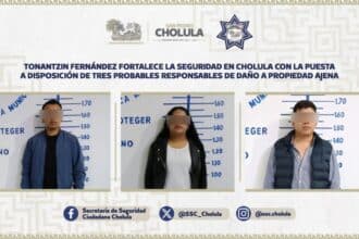Tonantzin Fernández Seguridad San Pedro Cholula