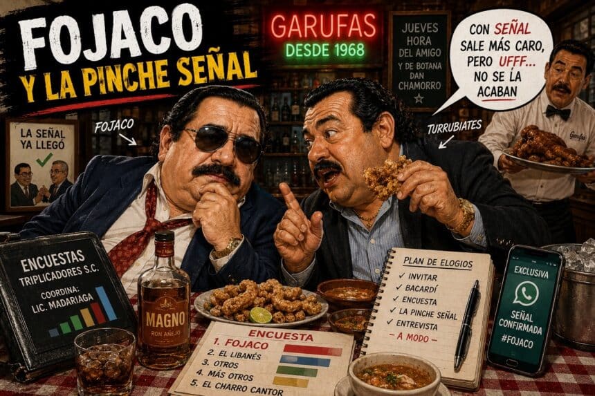 Columna Licenciado Fojaco y la pinche señal