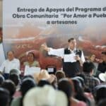 Alejandro Armenta apoyo artesanos