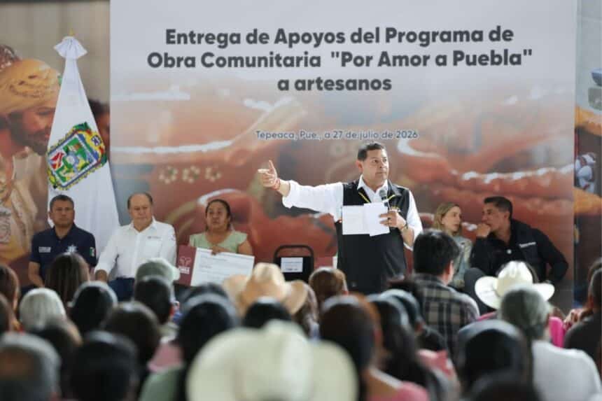 Alejandro Armenta apoyo artesanos