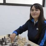 Medalla plata Ajedrez alumna BUAP