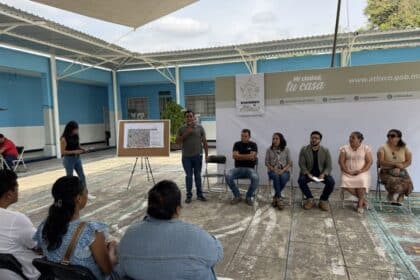 Atlixco construcción techado escolar