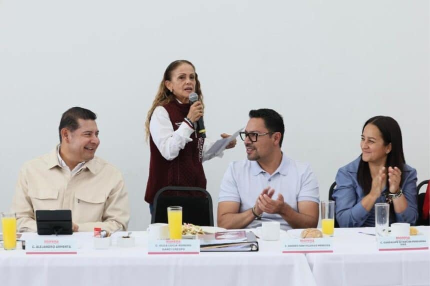 Consejo Estatal de Morena reunión Alejandro Armenta