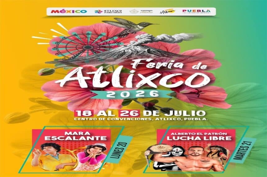 Feria de Atlixco 2026 Mara Escalante Alberto el Patrón