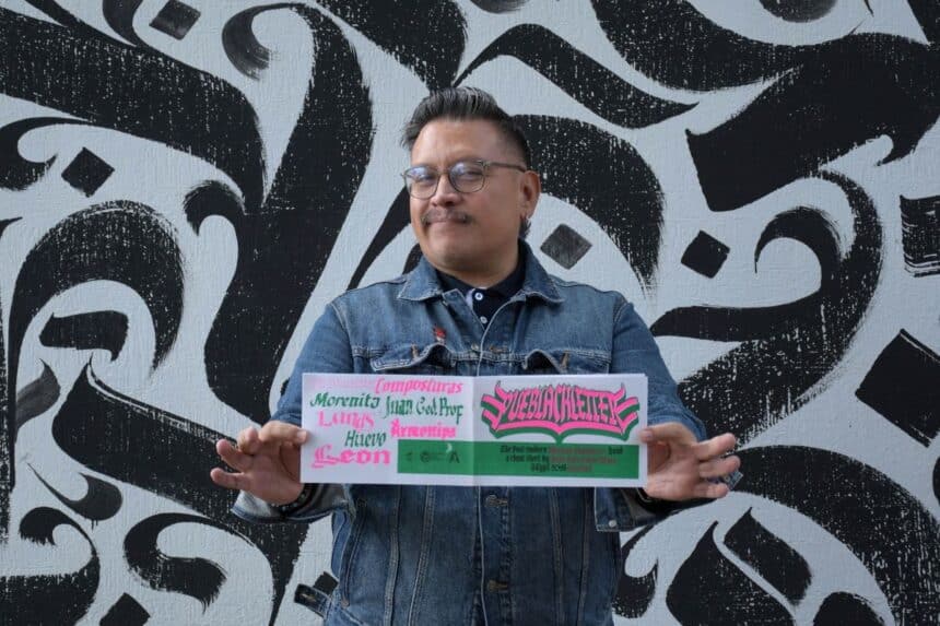 Investigador BUAP taller de caligrafía gótica mexicana