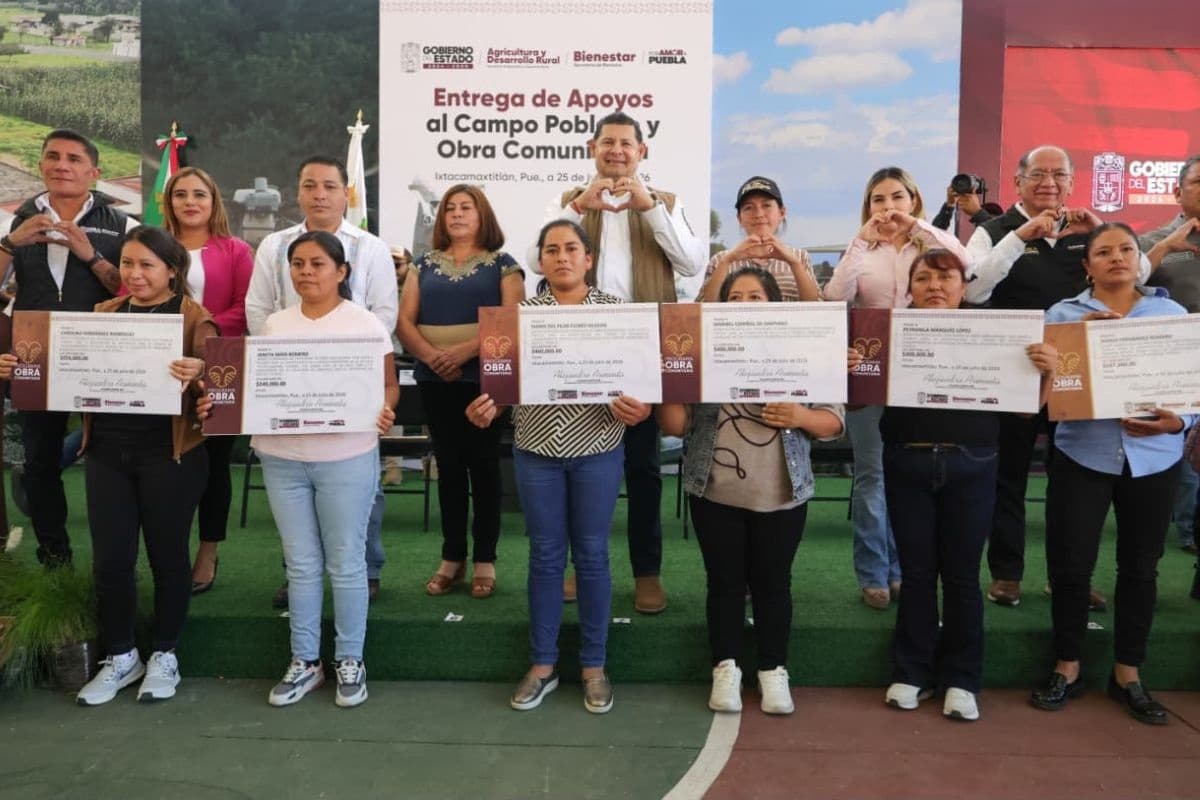 Ixtacamaxtitlán fertilizantes reforestación Alejandro Armenta