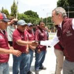 Pepe Chedraui entrega herramientas personal Servicios Públicos