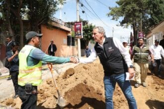 Pepe Chedraui pavimentación CallesAl100