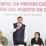 Puesto de Comando Protección Civil Puebla temporada de lluvias
