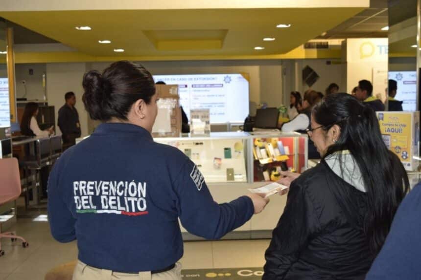 Tonantzin Fernández prevención extorsión