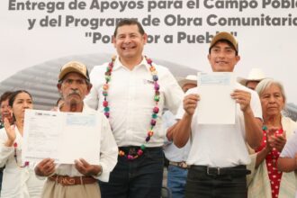 Armenta obra comunitaria Huatlatlauca