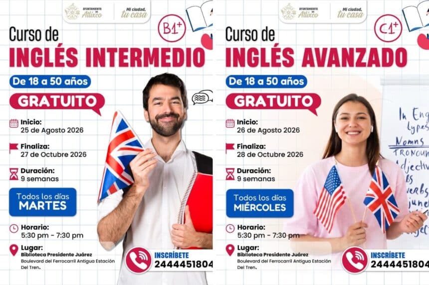Atlixco cursos de inglés