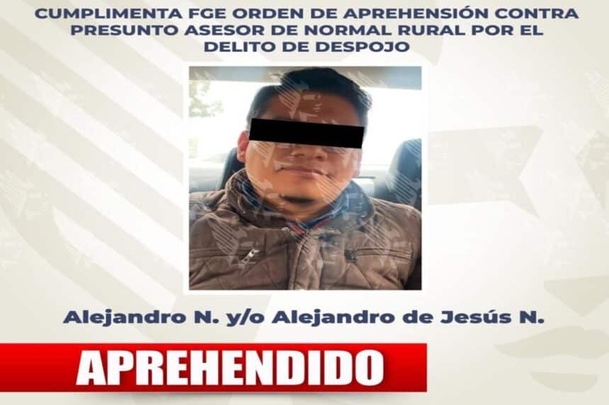 Detenido despojo Normal de Teteles