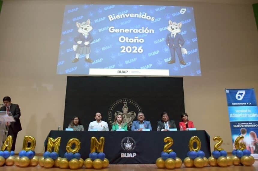 Facultad de Administración BUAP bienvenida