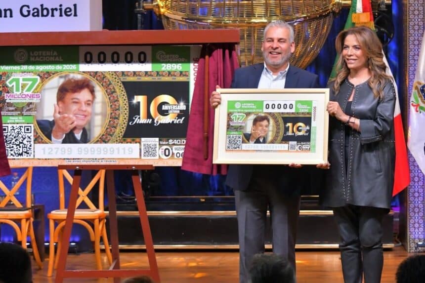 Juan Gabriel Billete de lotería