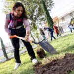 Lupita Cuautle Jornada de Reforestación