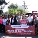 Pepe Chedraui muro de contención