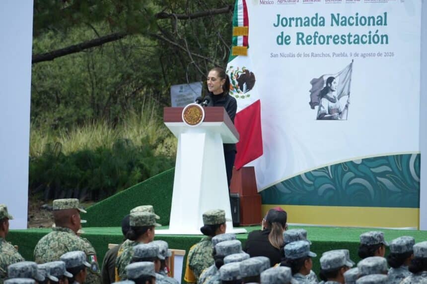 Pepe Chedraui Sheinbaum jornada de Reforestación